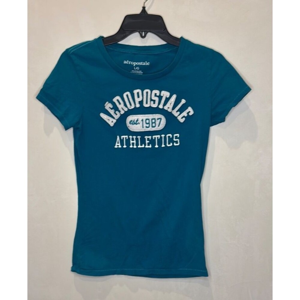 Aeropostale Blue Athletics Tee